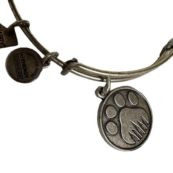 Alex and Ani Paw Print Bracelet - Picture 3 of 7